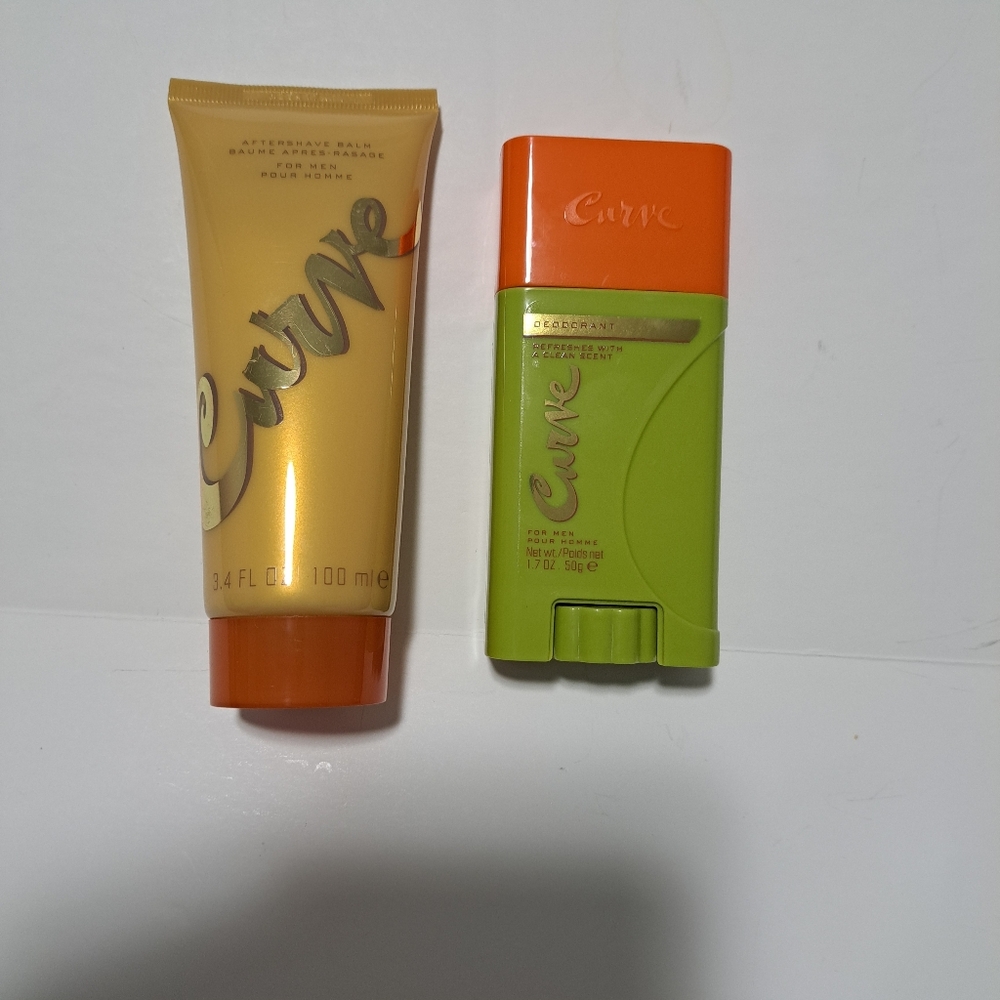 Curve Fragrance Set with Aftershave Balm and Deodorant